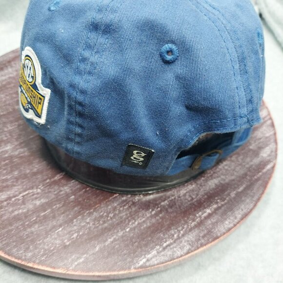 2009 SEC Football Championship Florida Gators Blue Baseball Cap Adjustable Logo - Picture 4 of 9